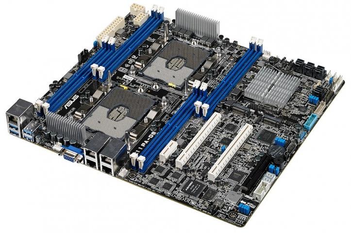 Серверная материнская плата ASUS Z11PA-D8,DP XEON,C621,CEB,8DIMM,3PCIE