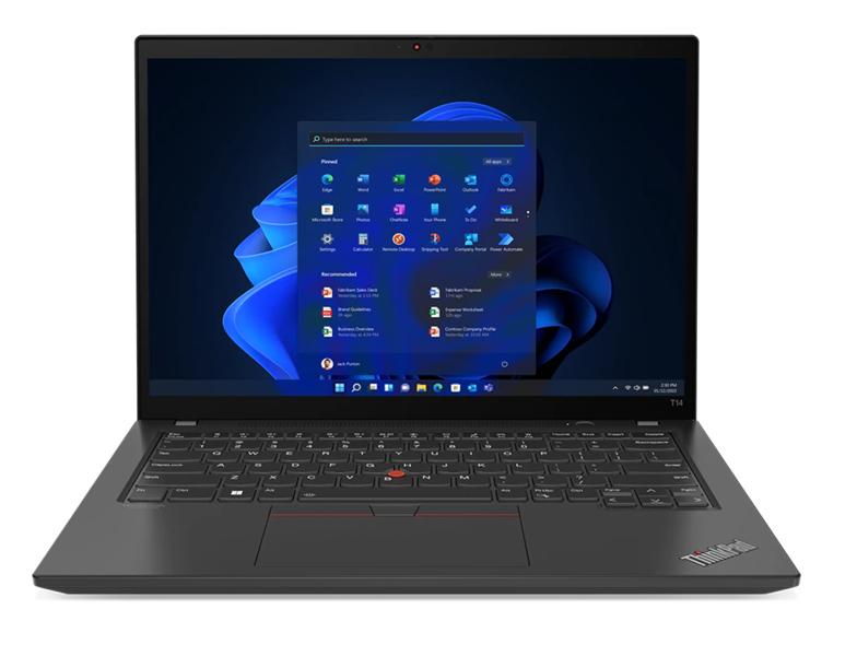 Ноутбук ThinkPad T14 G3 14" 2.2K (2240x1400) IPS 300N, i5-1240P, 2x8GB DDR4 3200, 512GB SSD M.2, Intel Iris Xe, WiFi6,BT, FPR, TPM2, LTE, IR&FHD Cam, 65W USB-C, KB ENG,Win11 Pro ENG, 1Y, 1.32kg