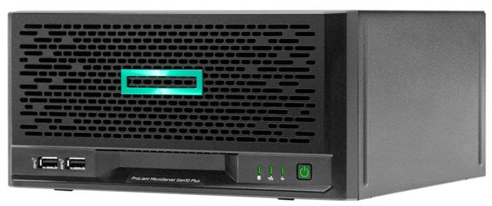 Сервер ProLiant MicroServer Gen10 Plus E-2224 NHP UMTower/Xeon4C 3.4GHz(8MB)/1x16GbU2D_2666/S100i(ZM/RAID 0/1/10/5)/1x1TB_ETY(4)LFF/1xPCI3.0/noDVD/iLO(no port)/4x1GbEth/PS180W(NHP)