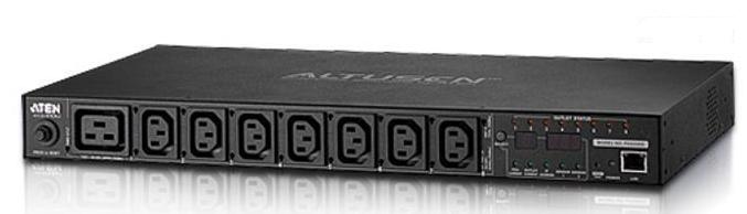 Блок распределения питания ATEN 20A/16A 8-Outlet 1U Outlet-Metered & Switched eco PDU