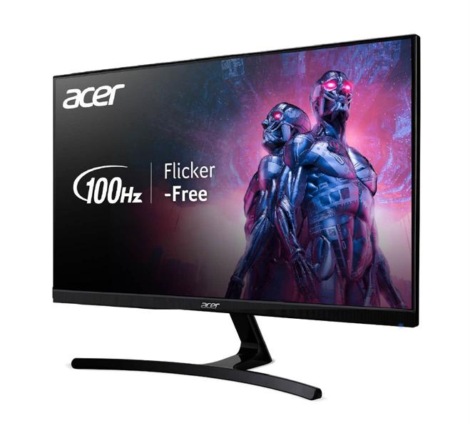 Монитор 27'' ACER  K273Ebmix IPS, 1920x1080, 4ms, 250cd, 100Hz, 1xVGA + 1xHDMI(1.4) + Audio In/Out, Speakers 2Wx2, FreeSync