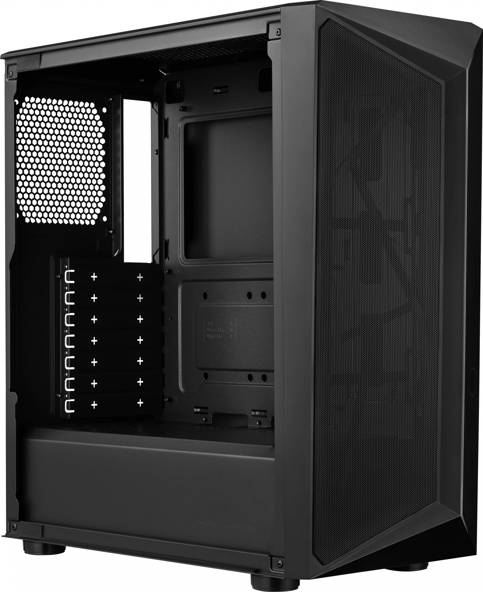 Корпус Cooler Master MasterCase CMP 510, USB3.0x1, USB2.0x1, 3x120 ARGB Fans, Black, ATX, w/o PSU