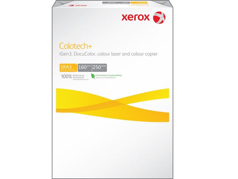  Бумага XEROX Colotech Plus 170CIE, 160г, SR A3 (450x320мм), 250 листов (кратно 4 шт)