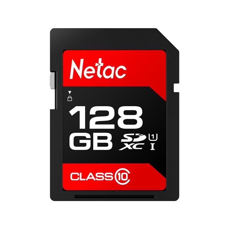 Носитель информации Netac P600 128GB SDXC U1/C10 up to 80MB/s, retail pack