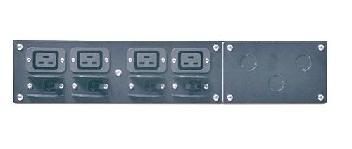 Панель обходного режима APC Service Bypass Panel- 230V; 50A; MBB; Hardwire input; (4) IEC-320 C19 Output