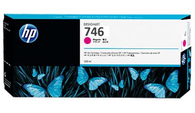 Картридж Cartridge HP 746 для DesignJet Z6/Z9+ series, пурпурный (300мл)