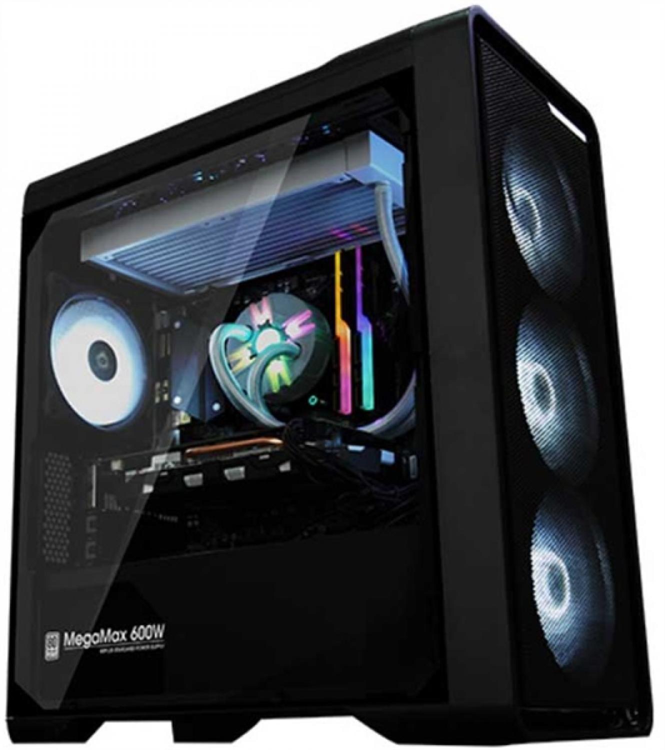 Корпус ZALMAN M3 PLUS RGB, MATX, BLACK, WINDOW, 2x3.5", 3x2.5", 1xUSB2.0, 1xUSB3.0, FRONT 3x120mm RGB, REAR 1x120mm