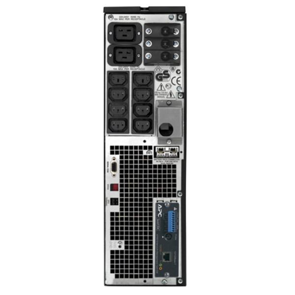 Источник бесперебойного питания APC Smart-UPS RT, 5000VA/3500W, On-Line, Out: 220-240V 8xC13 2xC19, 4xIEC Jumpers, Extended-run, Black, Tower (Rack 3U convertible), Pre-Inst. SNMP, 1 year warranty