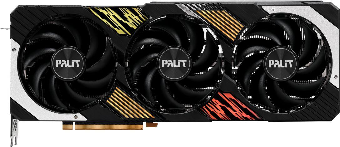 Видеокарта PALIT RTX4070Ti GAMINGPRO OC 12GB GDDR6X 192bit 3-DP HDMI