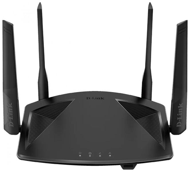 Маршрутизатор D-Link AX1800 Wi-Fi 6 Router, 1000Base-T WAN, 3x1000Base-T LAN, 4x5dBi external antennas