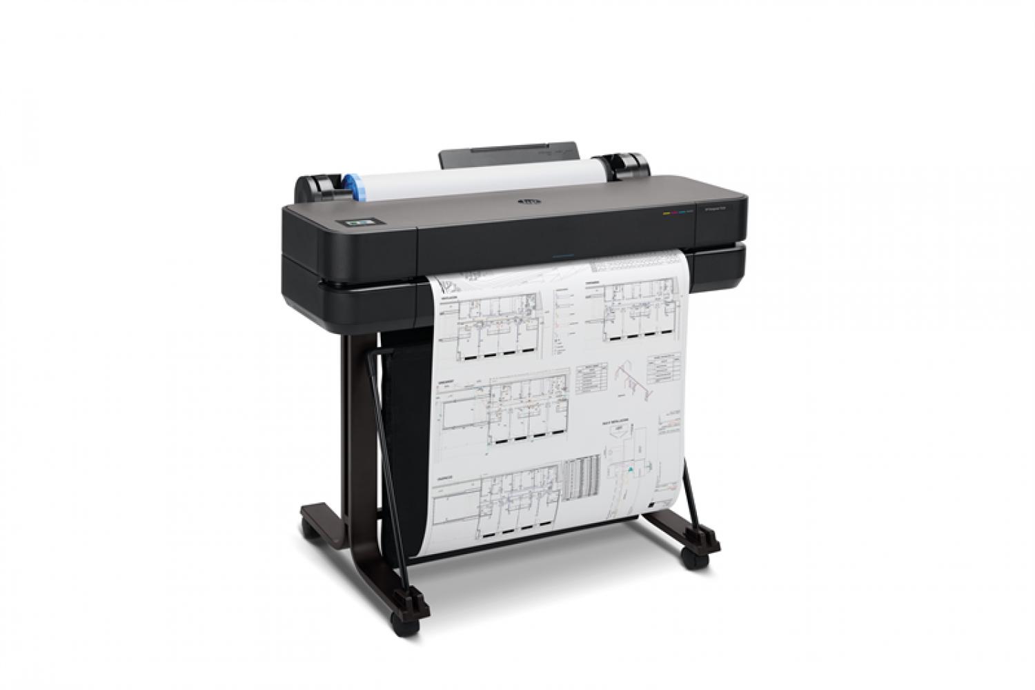 Широкоформатный принтер HP DesignJet T630 Printer (24",4color,2400x1200dpi,1Gb,30spp(A1),USB/GigEth/Wi-Fi,stand,mediabin,rollfeed,sheetfeed,tray50(A3/A4), autocutter,GL/2,RTL,repl. 5ZY59A)