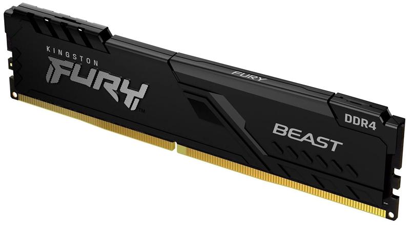 Оперативная память Kingston DDR5 32GB 5600MT/s DDR5 CL40 DIMM FURY Beast Black XMP