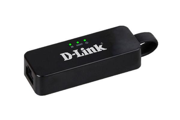 Концентратор usb D-Link DUB-1312/B2A, USB 3.0 to Gigabit Ethernet Adapter
