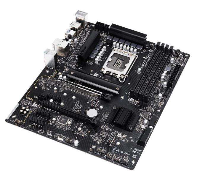 Материнская плата ASROCK H670 PG RIPTIDE, LGA1700, H670, 4*DDR4, DP+HDMI, 4xSATA3 6.0, M.2 Socket, RAID, 4xUSB 3.2,  Type-C, 2xUSB 2.0, ATX; 90-MXBHC0-A0UAYZ