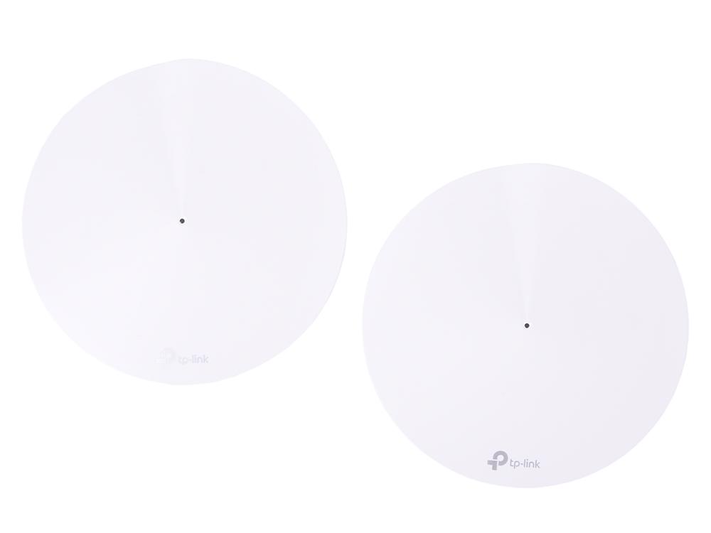  TP-Link Deco M9 Plus(2-pack), AC2200 Трёхдиапазонная домашняя Mesh Wi-Fi система, 2 устройства, до 400 Мбит/с на 2,4 ГГц + до 867 Мбит/с на 5 ГГц, 8 встр. антенн, 2 гиг. порта (WAN/LAN), 1xUSB 2.0