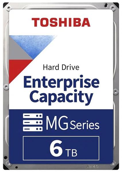 Жесткий диск Toshiba Enterprise HDD 3.5" SAS 6ТB, 7200rpm, 256MB buffer, 512e (MG08SDA600E), 1 year