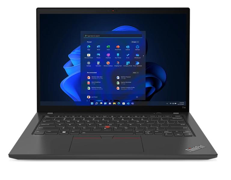 Ноутбук ThinkPad T14 G3 14" WUXGA (1920x1200) IPS 300N, i5-1235U, 8GB DDR4 3200,256GB SSD M.2, Intel Iris Xe, WiFi 6,BT,FPR,TPM2,IR&FHD Cam, 65W USB-C,KB RU/ENG,Win11DGWin10P ENG,1Y,1.3kg