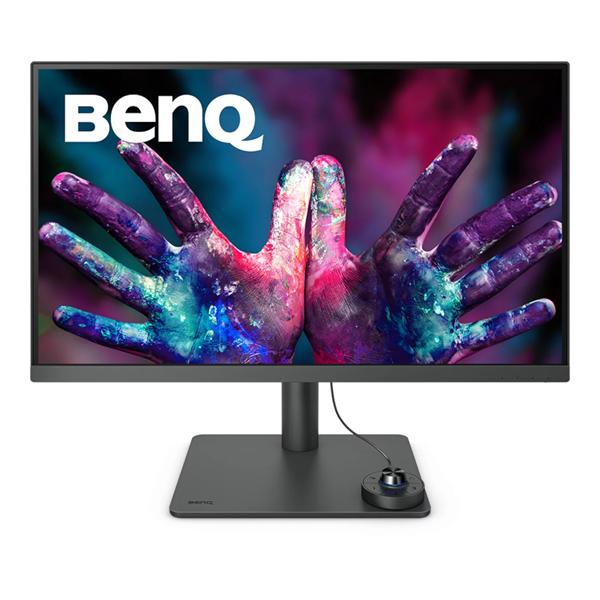 Монитор BENQ 27" PD2705U IPS LED 3840x2160 16:9 5ms 250(350)cd/m2 1200:1 178°/178° HDMI 2.0 DP1.4 USB-C(65W) 2*USB Type-B USB-C 3*USB3.2 Speakers HAS Swivel Pivot Tilt Dark Grey