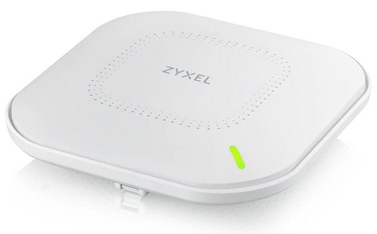  Гибридная точка доступа Zyxel NebulaFlex Pro WAX610D, WiFi 6, 802.11a/b/g/n/ac/ax (2,4 и 5 ГГц), MU-MIMO, антенны 4x4 с двойной диаграммой, до 575+2400 Мбит/с, 1xLAN 2.5GE, 1xLAN GE, PoE, защита от 4G