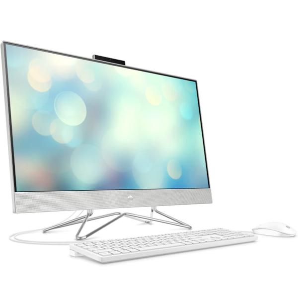 Моноблок HP 27-dp1078ny Touch 27" FHD(1920x1080) Core i7-1165G7, 8GB DDR4 3200 (1x8GB), HDD 1Tb, Intel Internal Graphics, noDVD, kbd(eng)&mouse wired, HD Webcam, FreeDOS, Natural Silver, 1Y Wty