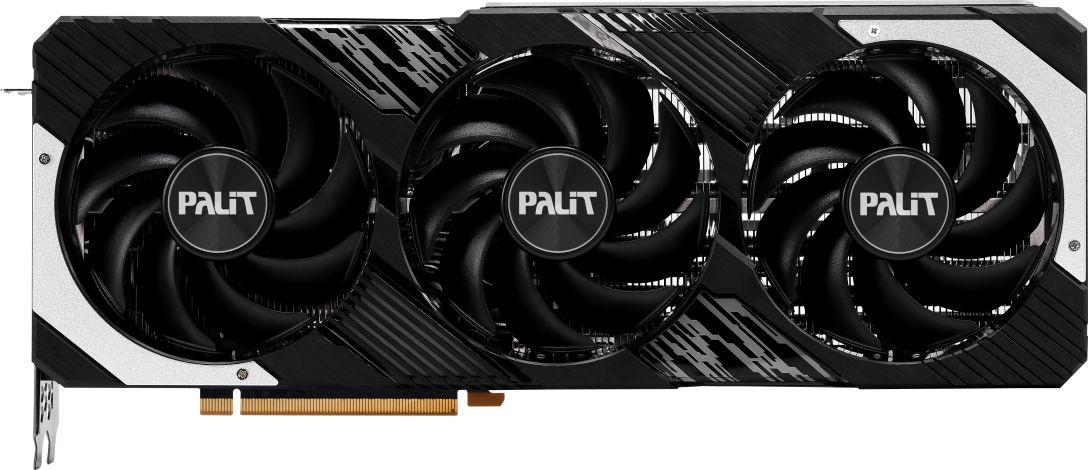 Видеокарта PALIT RTX4070 GAMINGPRO OC 12GB GDDR6X 192bit 3-DP HDMI NED4070H19K9-1043A