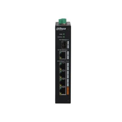 Коммутатор DAHUA DH-PFS3106-4ET-60, 4-Port PoE Switch (Unmanaged)