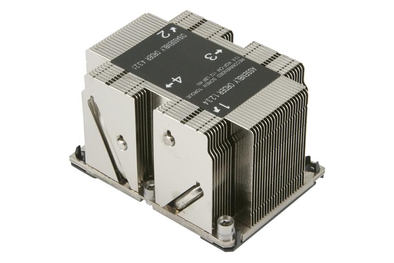 Радиатор 2U+ Heat Sink Purley Platform CPU LGA 3647-0 2U and above Series Servers (analog SNK-P0068PS)