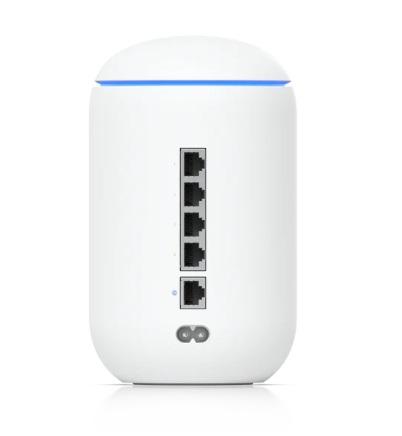 Точка доступа Ubiquiti Dream Machine The Dream Machine (UDM) is an easy-to-use UniFi OS console with a built-in, high-performance WiFi access point.