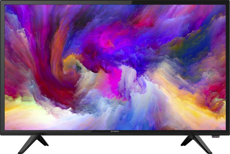 Телевизор жк с функцией смарттв IRBIS 32H1 YDX 161BS2, 32",1366x768, 16:9,Tuner(DVB-T2/DVB-S2/DVB-C/PAL/SECAM),Android 9.0 Pie,Yandex,1GB/8GB,Wi-Fi, Input (AV RCA, USB, HDMI,YPbPr mini, LAN,CI+),Output (3,5mm,Coaxial),Black