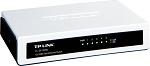  TP-Link 5-портовый 10/100 Мбит/с мини настольный коммутатор, 5 портов RJ45 10/100 Мбит/с, пластиковый корпус