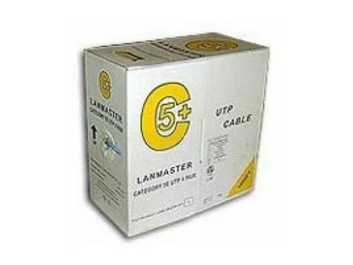  Кабель LANMASTER UTP, 4 пары, кат. 5Е,  350Mhz, LSZH, синий, 305 м