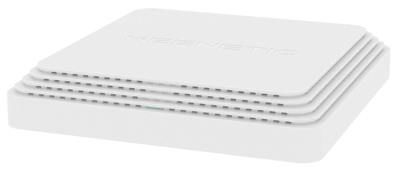  Keenetic Voyager Pro (KN-3510), Потолочная точка доступа/интернет-центр с Mesh WiFi 6 AX1800, анализатором спектра Wi-Fi, 2-портовым Smart-коммутатором, режимы роутер/ретранслятор, питание PoE