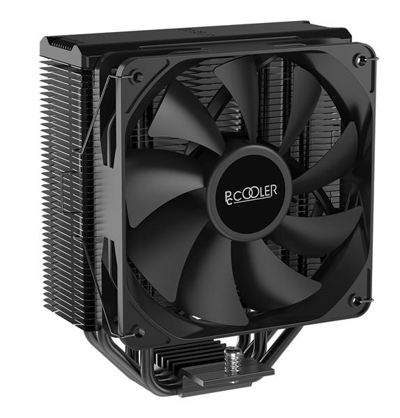 Кулер для процессора PCCooler Paladin EX400 S115X/1200/1700/AM4 (24 шт/кор, TDP 180W, 120mm PWM FAN, 4 тепловые трубки 6мм, 800-1800RPM, 28,6dBa)