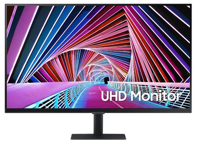 Монитор Samsung 31.5" S32A700NWM VA LED 16:9 3840x2160 5ms 2500:1 300cd 178/178 HDMI DP 60Hz HDR10 VESA Tilt Black 1 year