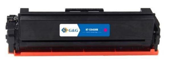 Тонер-картридж G&G toner-cartrige for Canon imageCLASS MF735Cdw/MF733Cdw/LBP654Cdw/MF731Cdw/Canon i-Sensys LBP653Cdw/LBP654Cx/MF732Cdw/MF734Cdw/ MF735Cx magenta with chip 5 000 pages 046H M 1252C002