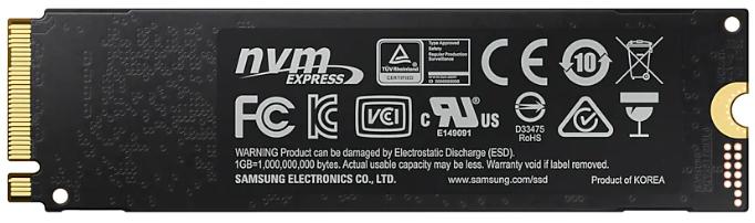 Твердотельный накопитель SSD M.2 (PCI-E NVMe) 500Gb Samsung 970 EVO plus (R3500/W3200MB/s) (MZ-V7S500BW analog MZ-V7E500BW, MZ-V6E500BW) 1year