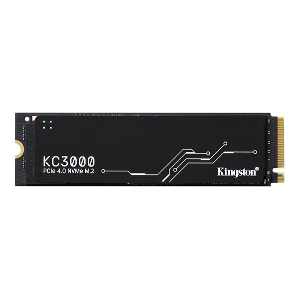 Твердотельный накопитель Kingston SSD 2TB KC3000 M.2 2280 PCIe 4.0 NVMe R7000/W7000MB/s 3D TLC MTBF 1.8M 3,2PBW Retail 1 year