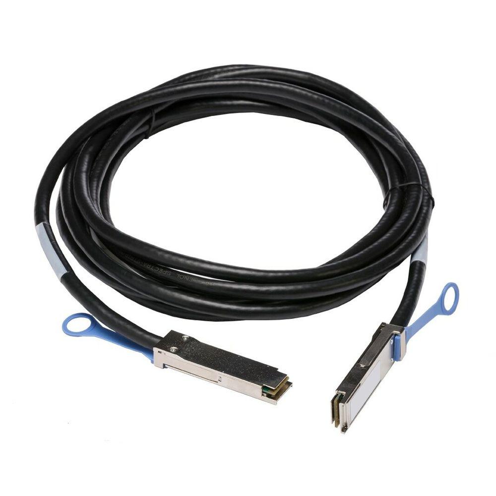  FiberTrade Кабель прямого подключения FT-QSFP+CabP-AWG26-3 (40G, 26AWG, QSFP+, 3м)