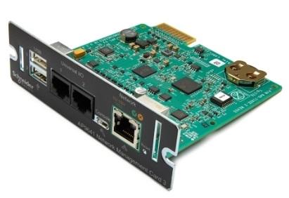 Карта сетевого управления для ибп apc APC UPS SNMP Network Management Card 3 with Environmental Monitoring, includes Temperature sensor (rep. AP9631)