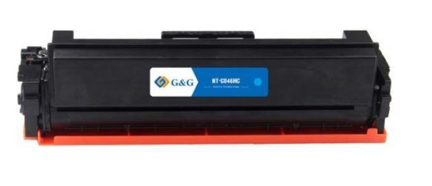 Тонер-картридж G&G toner-cartrige for Canon imageCLASS MF735Cdw/MF733Cdw/LBP654Cdw/MF731Cdw/Canon i-Sensys LBP653Cdw/LBP654Cx/MF732Cdw/MF734Cdw/ MF735Cx cyan with chip 5 000 pages 046HC 1253C002