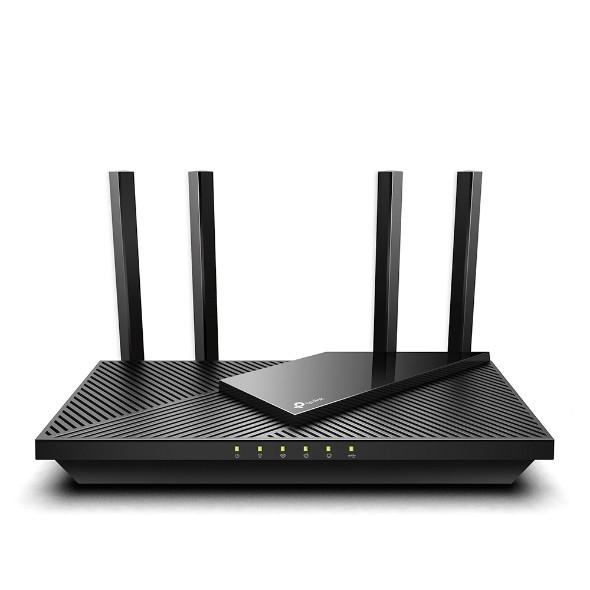  TP-Link Archer AX55, AX3000 Двухдиапазонный Wi-Fi 6 роутер, до 574 Мбит/с на 2,4 ГГц + до 2402 Мбит/с на 5 ГГц, 4 антенны, 1 гигабитный порт WAN + 4 гигабитных порта LAN, порт USB 3.0