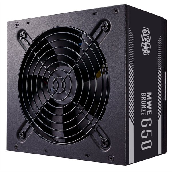 Блок питания Cooler Master MWE Bronze, 650W, ATX, 120mm, 8xSATA, 4xPCI-E(6+2), APFC, 80+ Bronze