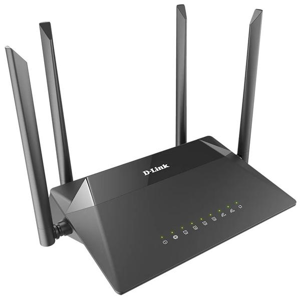 Маршрутизатор D-Link DIR-842/RU/R4A, AC1200 Wi-Fi  Router, 1000Base-T WAN, 4x1000Base-T LAN, 4x5dBi external antennas
