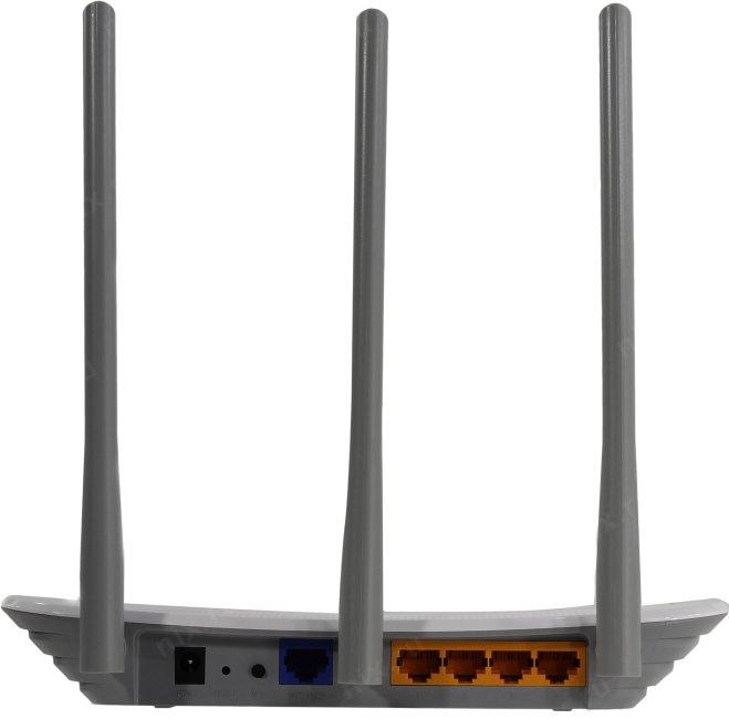  TP-Link TL-WR845N, N300 Wi Fi роутер, до 300 Мбит/с на 2,4 ГГц, 3 антенны, 1 порт WAN 10/100 Мбит/с + 4 порта LAN 10/100 Мбит/с