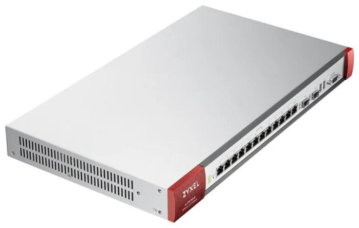  Межсетевой экран Zyxel ATP700, Rack, 12 конфигурируемых (LAN/WAN) портов GE, 2xSFP, 2xUSB3.0, AP Controller (8/264), Device HA Pro, NebulaFlex Pro, с подпиской Gold на 1 год (AS, AV, CF, IDP/DPI, Sand