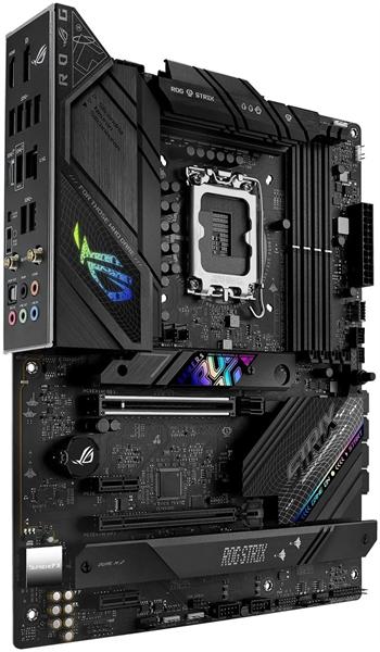 Материнская плата ASUS ROG STRIX B760-F GAMING WIFI, LGA1700, B760, 4*DDR5, HDMI+DP, 4xSATA3 + RAID, M2, Audio, Gb LAN, USB 3.2, USB 2.0, ATX; 90MB1CT0-M0EAY0