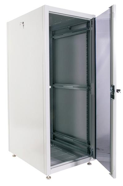  Шкаф телекоммуникационный напольный ЭКОНОМ 24U (600  1000) дверь стекло, дверь металл