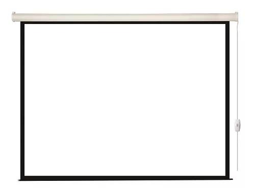  Экран с электроприводом Lumien Eco Control 180x180 см (раб. область 174х174 см) MW черная кайма 1:1