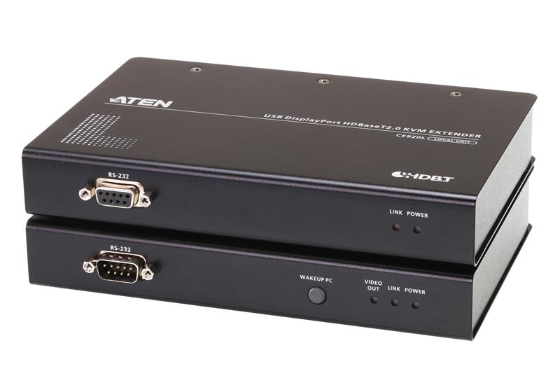 Квм удлинитель ATEN USB DisplayPort HDBaseT2.0 KVM Extender (4K@100м)