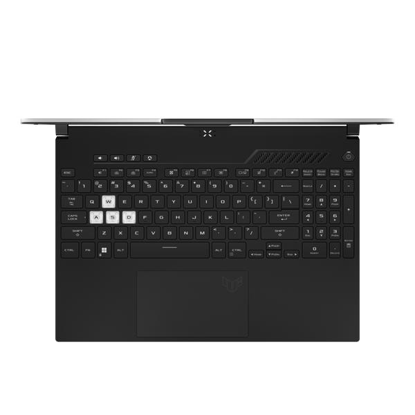 Ноутбук ASUS ASUS TUF Dash F15 FX517ZC-HN044 Core i5-12600K/8GB DDR5/512GB SSD/15.6" (1920x1080)144Hz /NVIDIA RTX 3050 4GB/ /No OS/RU/EN Backlit Keyboard/Moonlight White